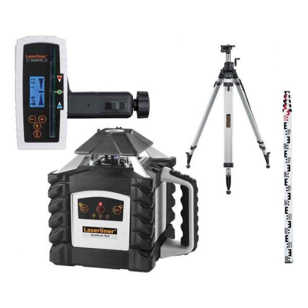 Laser automatique + récepteur + pige + trépied