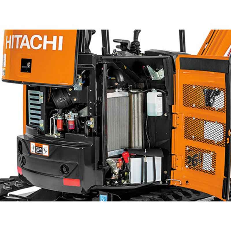 Mini-pelle 2,7 tonnes - Hitachi ZX26U-CR