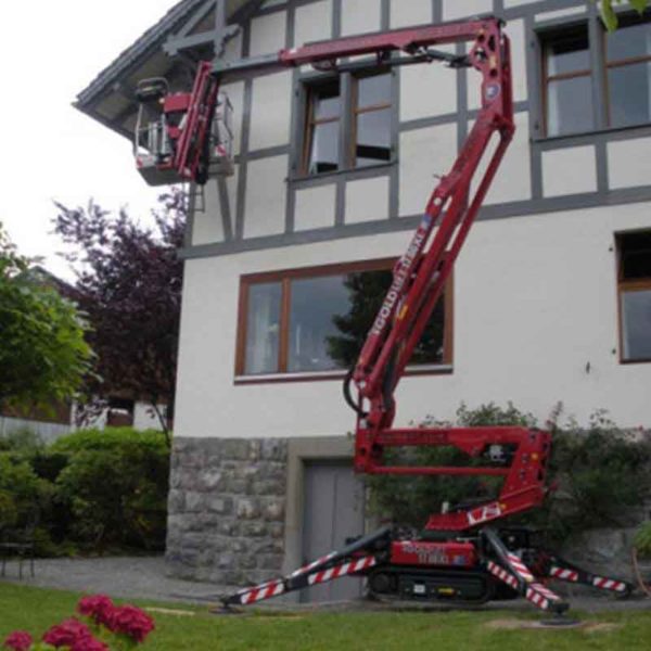 Nacelle sur chenilles bi-énergie 17 mètres - HINOWA Goldlift