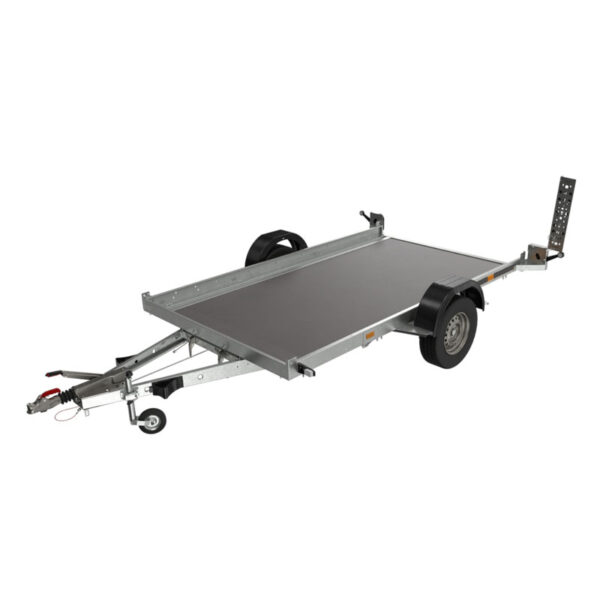 Remorque porte-voiture plateau PTAC 1 tonne
