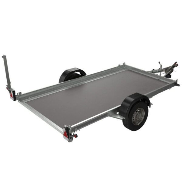 Remorque porte-voiture plateau PTAC 1 tonne