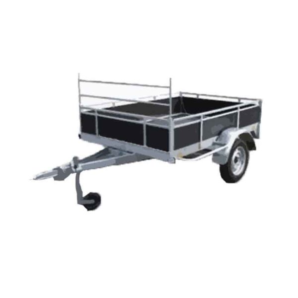 Remorque porte-voiture plateau PTAC 1,350 tonne
