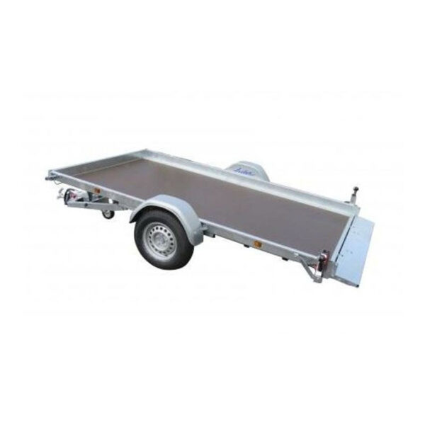 Remorque porte-tondeuse basculante PTAC 750kg